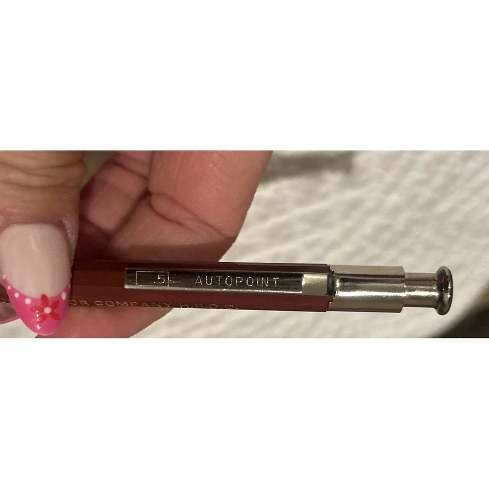 Vintage Autopoint Mechanical Pencil‎ Ford Motor Company w/ Metal Cap